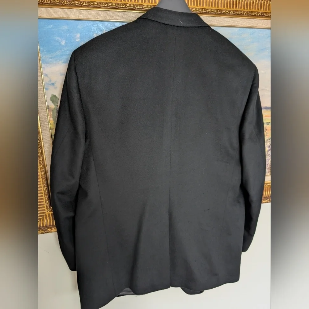 Taylor Richards Conger 100% Cashmere Black Blazer